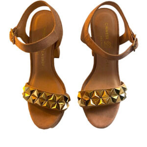 NWOT Chinese Laundry Arnette Studded Platform Sandal